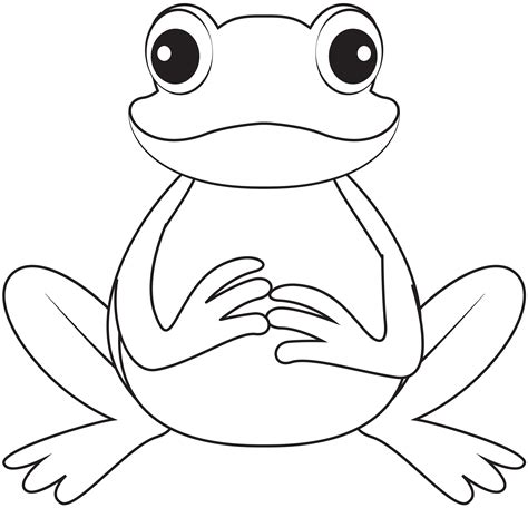 Frog Template Printable